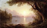 Landscape in the Adirondacks by Frederic Edwin Church